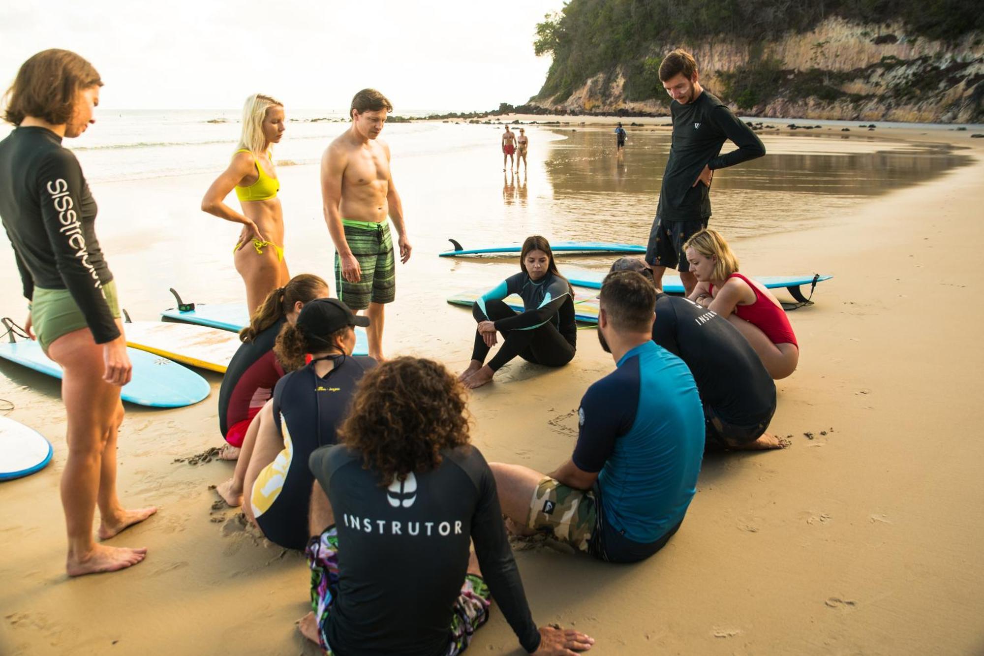 Surfcamp Arara Hostel Praia de Pipa Kültér fotó