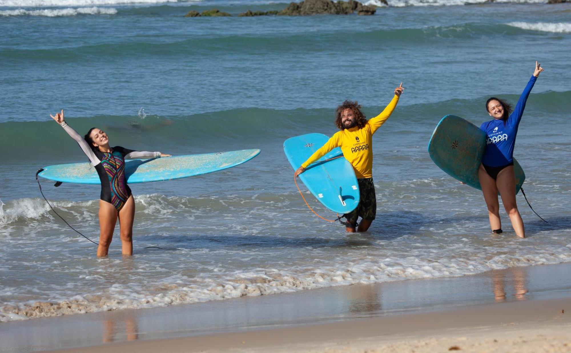 Surfcamp Arara Hostel Praia de Pipa Kültér fotó